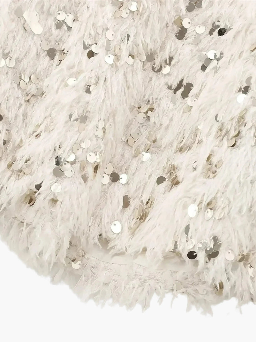 Wilhelmine | Glamouröser Glitzer-Strickpullover für Damen