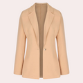 Nastya - Eleganter, minimalistischer Blazer für Damen im schlichten Stil
