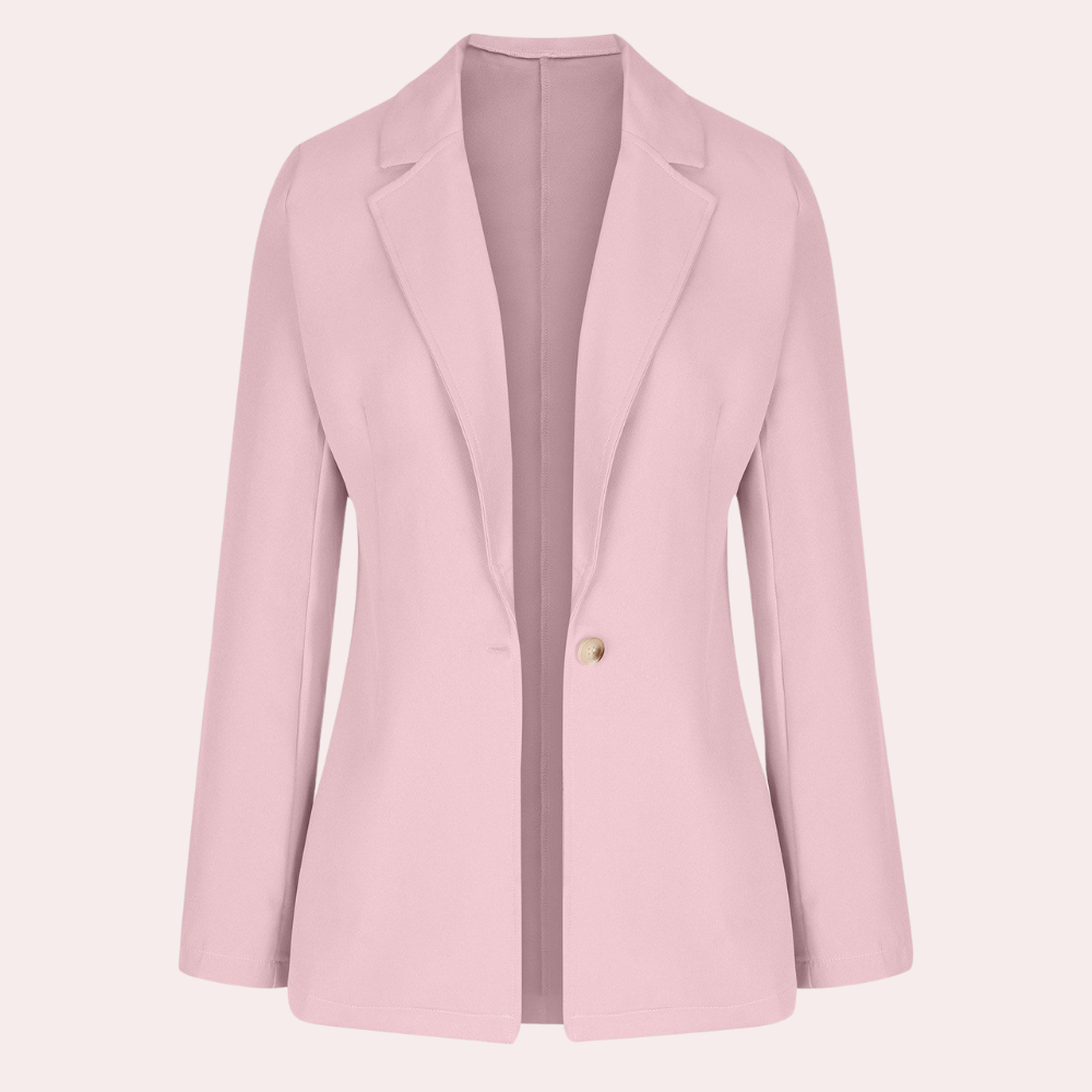 Nastya - Eleganter, minimalistischer Blazer für Damen im schlichten Stil