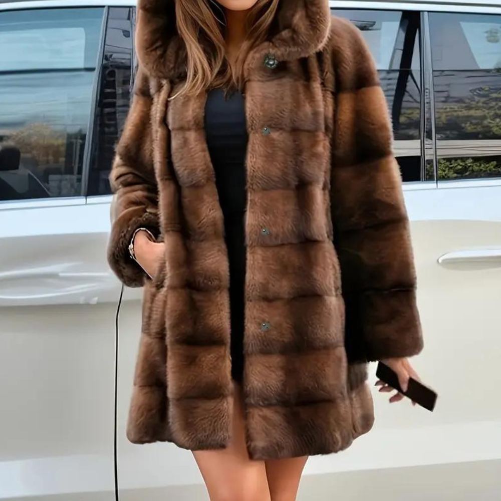 Jacinta - Trendige Damenjacke mit modischer Kapuze