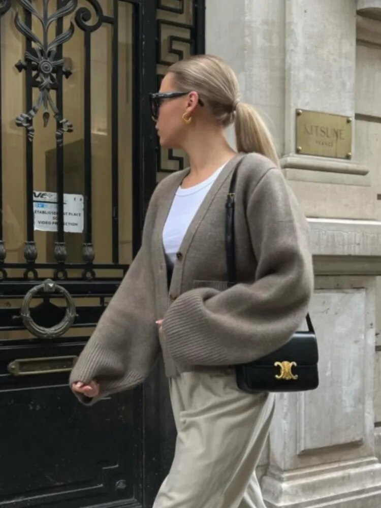 Leni | Stilvolle Strickjacke für Damen