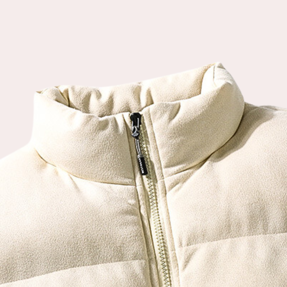 KAWIKA - Stilvolle ärmellose Strickjacke für den modernen Mann